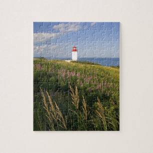 Lighthouse at St. Martins, New Brunswick, 2 Jigsaw Puzzle