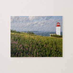 Lighthouse at St. Martins, New Brunswick, Jigsaw Puzzle