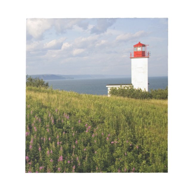 Lighthouse at St. Martins, New Brunswick, Notepad (Front)
