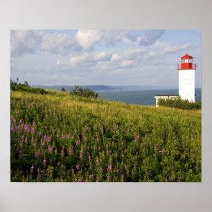 Lighthouse at St. Martins, New Brunswick, Poster