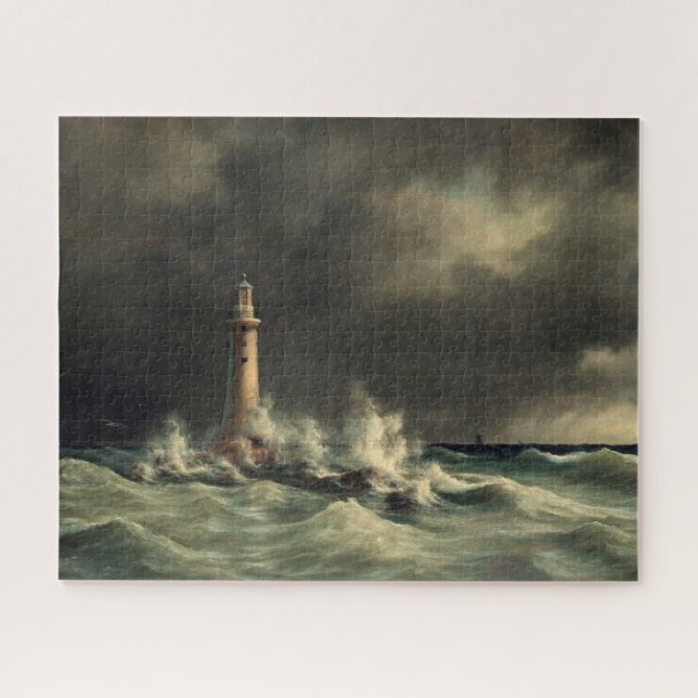 Lighthouse at Stora-Balt Jigsaw Puzzle (Horizontal)