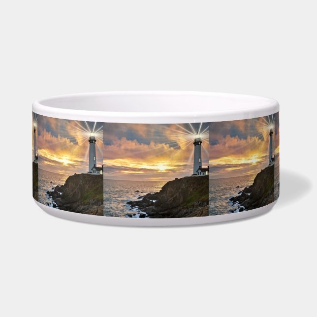 Lighthouse at Sunset (Front)