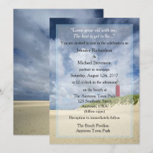 Lighthouse At The Beach Casual Wedding