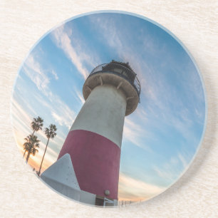 Lighthouse at the Oceanside Harbour Coaster
