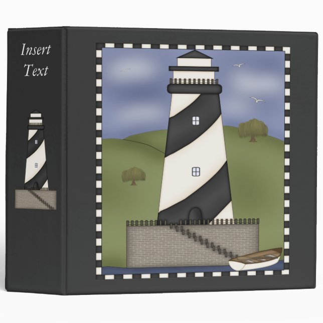 Lighthouse Avery Binder (Front/Spine)