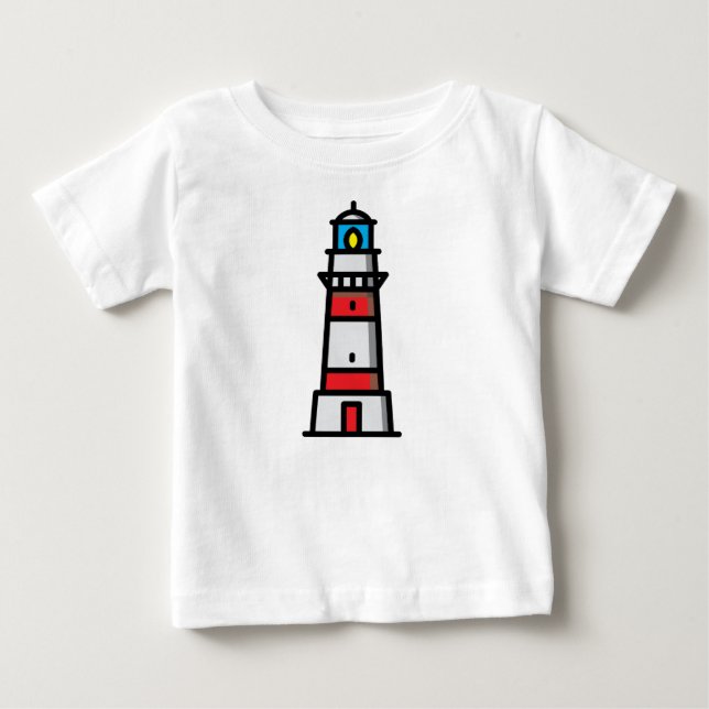 Lighthouse Baby T-Shirt (Front)
