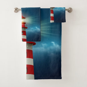 Lighthouse  bath towel set