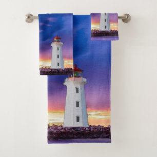 Lighthouse - Bathroom Towel Set