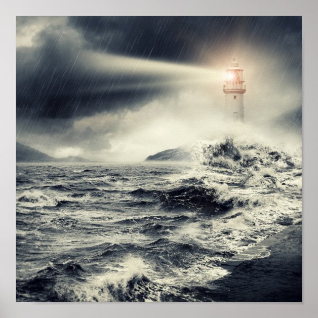 Lighthouse Beacon Poster (Front)