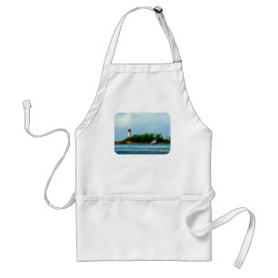 Lighthouse, Boat Nassau Bahamas Standard Apron