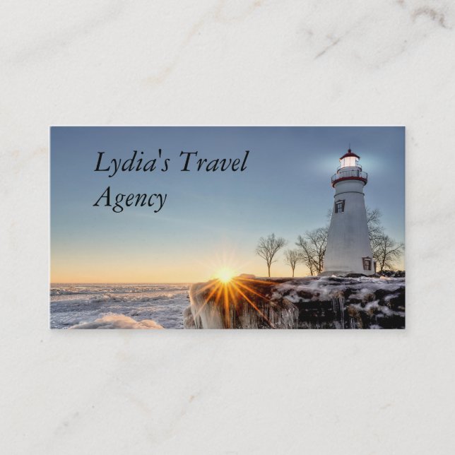 Lighthouse Business Card (Front)