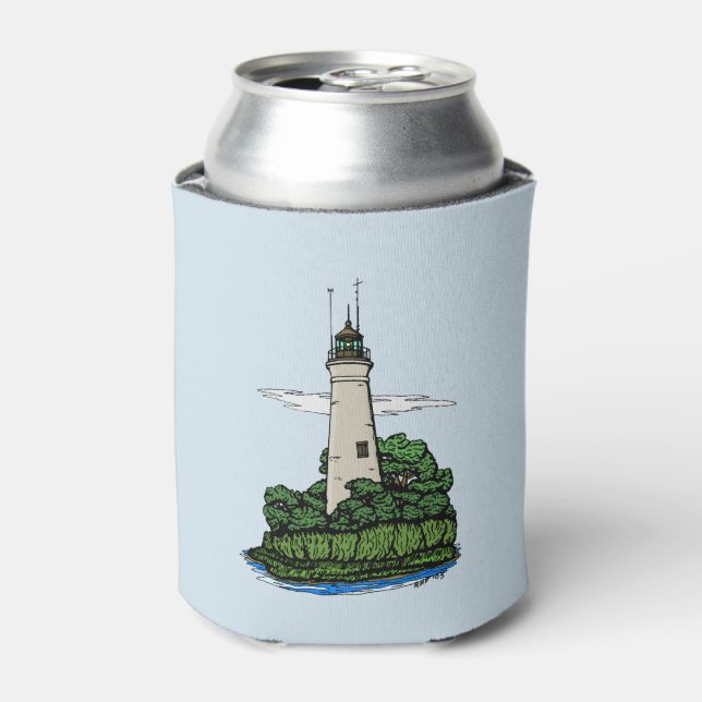 Lighthouse Can Cooler (Can Front)