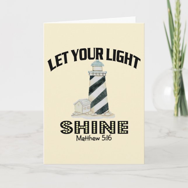 Lighthouse Card (Front)