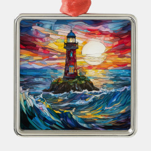 Lighthouse Christmas Ornament