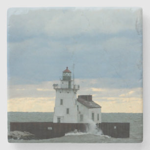 Lighthouse (Cleveland, OH) Stone Coaster