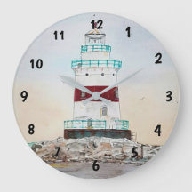 Lighthouse Clock, Latimer's Reef
