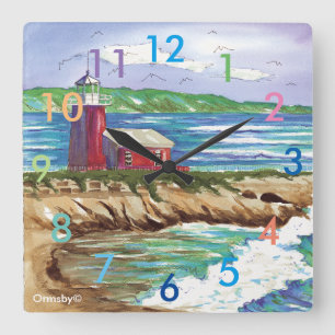 Lighthouse clock - Santa Cruz