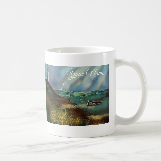 Lighthouse Coffee Mug (Right)