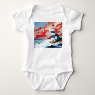 Lighthouse Collection Baby Bodysuit
