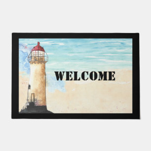 Lighthouse Custom Door Mat