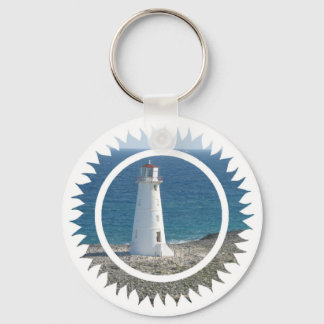 Lighthouse Design Keychain