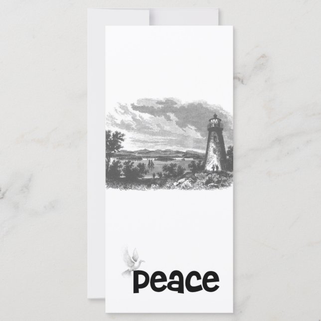 Lighthouse-Dove of Peace (Front)