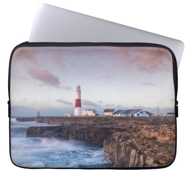 Lighthouse England Laptop Sleeve (Front)