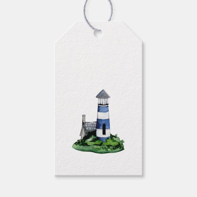 Lighthouse Gift Tags (Front)