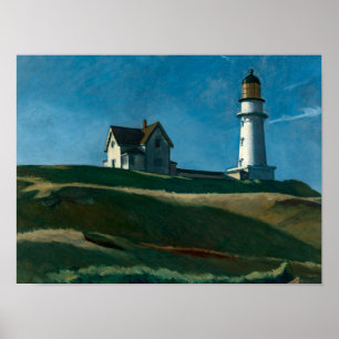 Lighthouse Hill   Edward Hopper   Poster