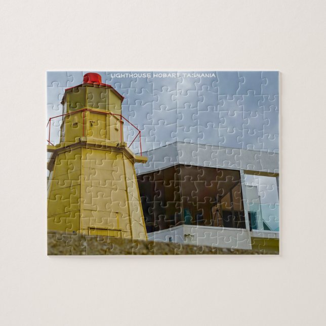 Lighthouse Hobart Tasmania Jigsaw Puzzle (Horizontal)