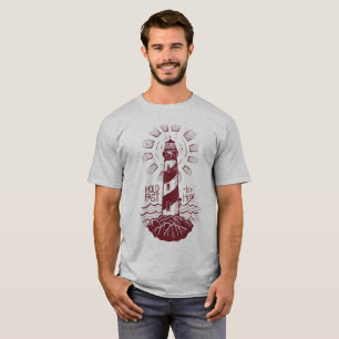 Lighthouse Hold Fast To Hope Positive T-Shirt