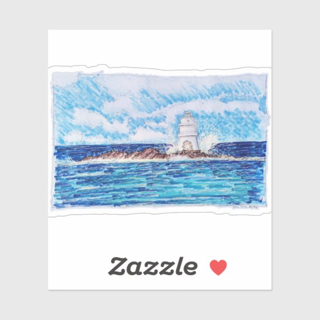Lighthouse in Blue (Sheet)