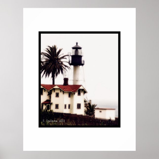 Lighthouse in Colour Poster (Front)