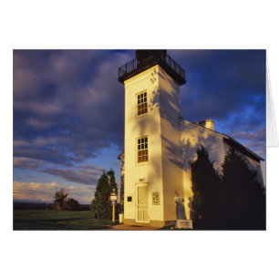 Lighthouse in Escanaba UP Michigan