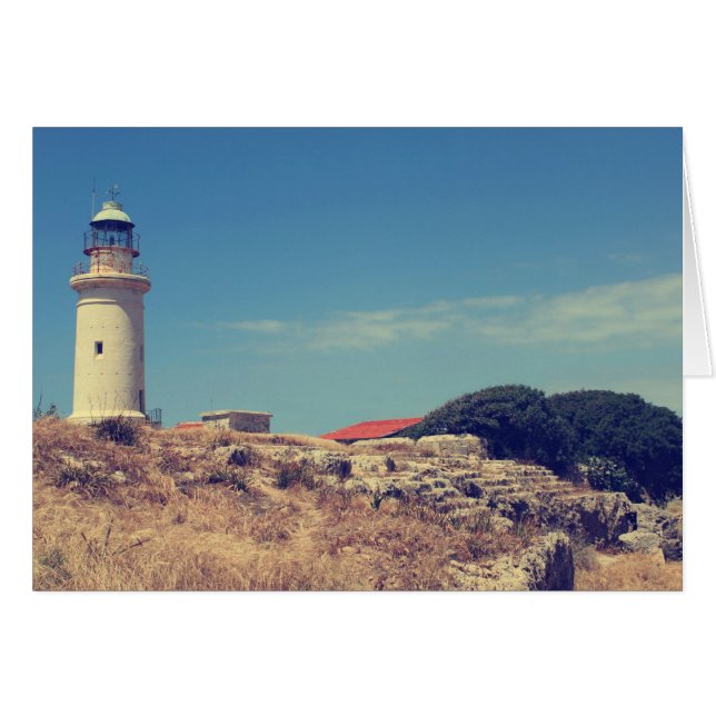 Lighthouse in Paphos (Front Horizontal)