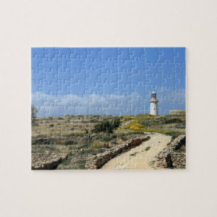 Lighthouse in Paphos Jigsaw Puzzle