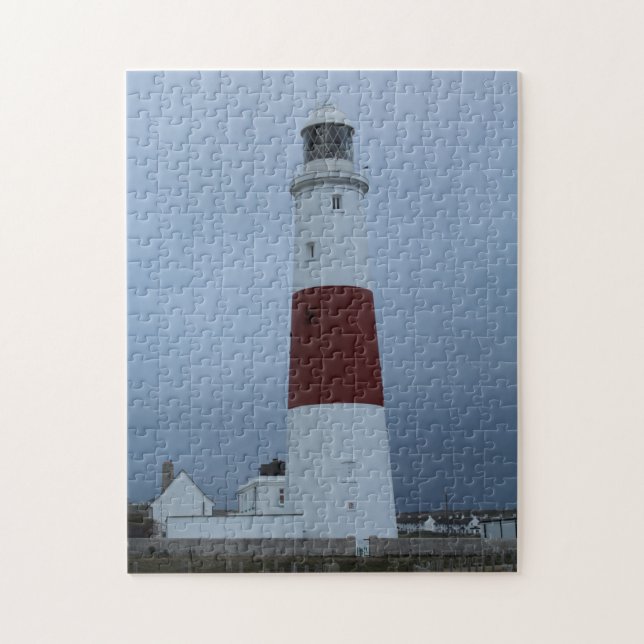 Lighthouse in Southern England Jigsaw Puzzle (Vertical)