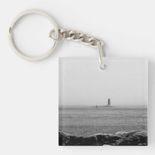 Lighthouse in the Distance Keychain
