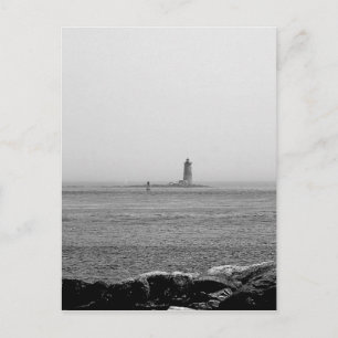 Lighthouse in the Distance Postcard