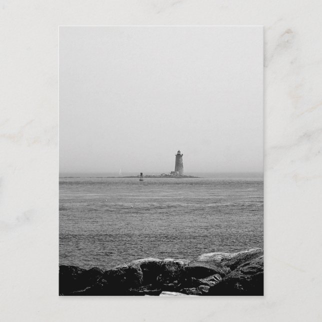 Lighthouse in the Distance Postcard (Front)