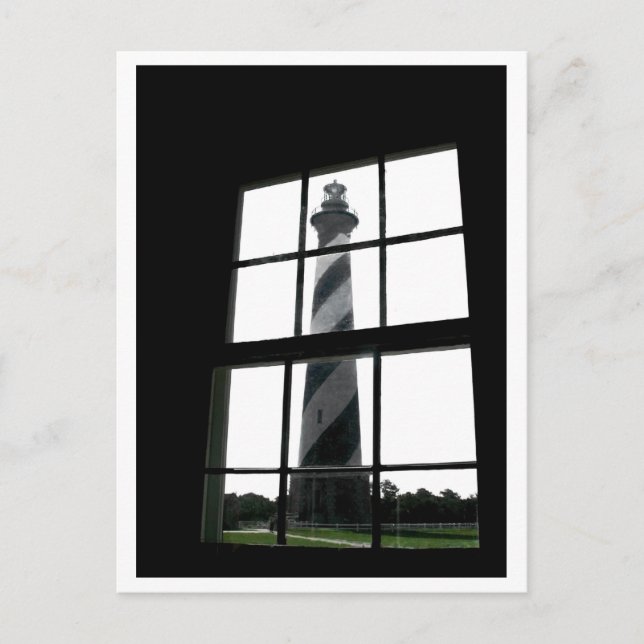 Lighthouse in the Window Postcard (Front)