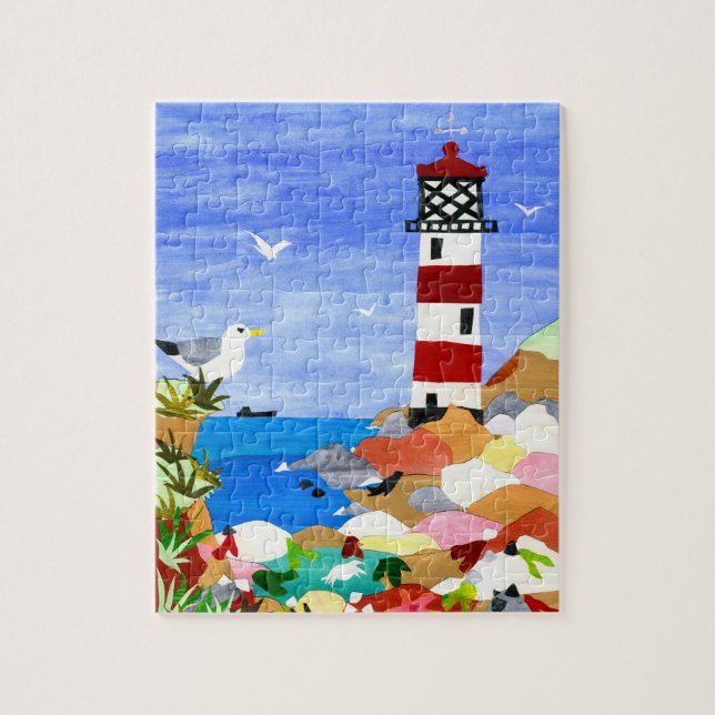 Lighthouse Jigsaw Puzzle (Vertical)