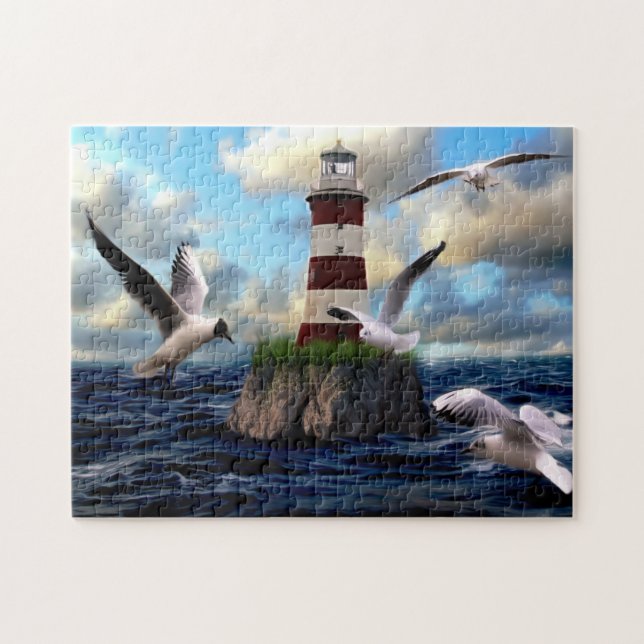 Lighthouse Jigsaw Puzzle (Horizontal)