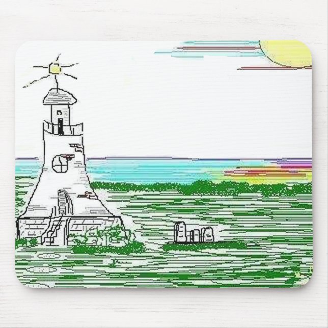 Lighthouse ©jlp mouse pad (Front)