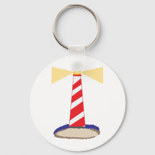 Lighthouse Keychain