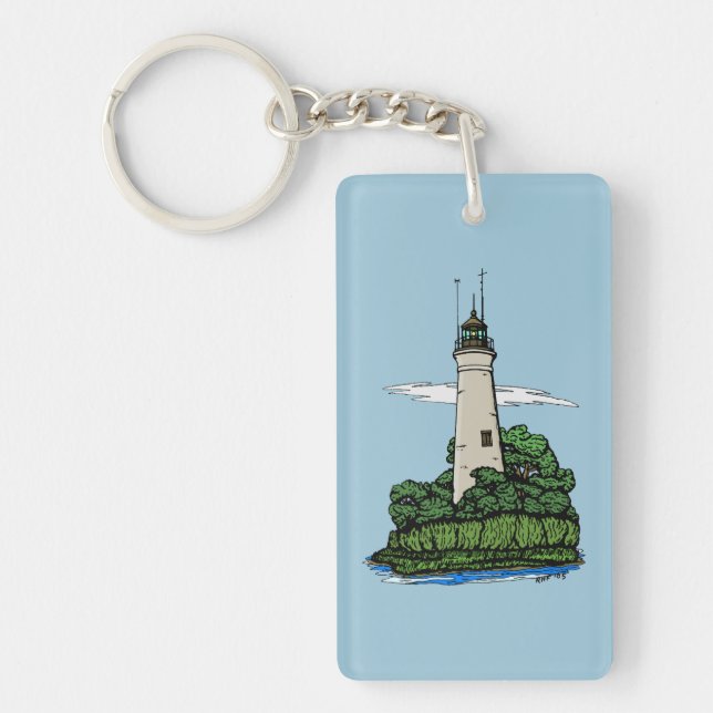 Lighthouse Keychain (Front)