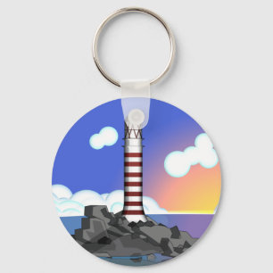 lighthouse keychain