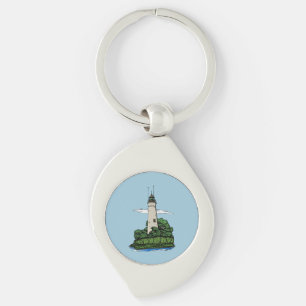Lighthouse Keychain