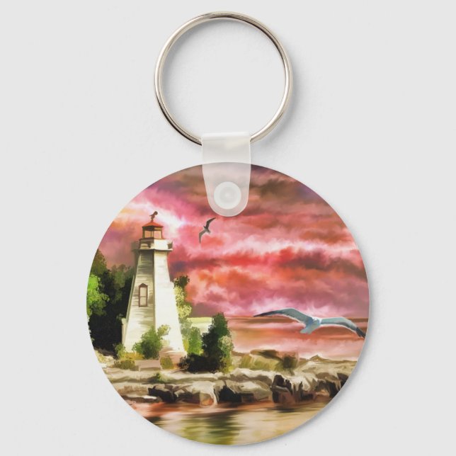 Lighthouse Keychain (Front)