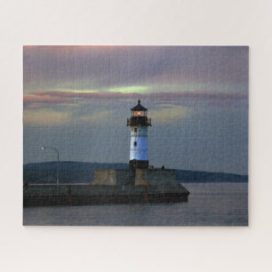 Lighthouse, Lake Superior Jigsaw Puzzle